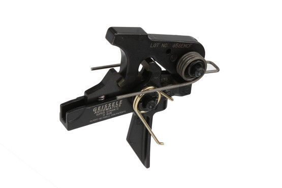 Geissele Automatics Super Dynamic 3 Gun SD-3G Hybrid ar15 Trigger has a 4 pound trigger pull weight